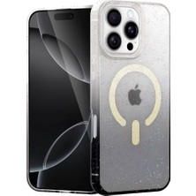 Mudanis Apple Iphone 16 Pro Max Pummel Shiny Magsafe Kapak - Siyah