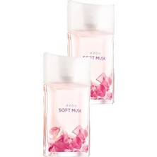 Avon Soft Musk Kadın Parfüm Edt 50 Ml İkili Set %100 Cotton Özellikleriyle