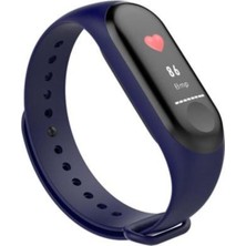 Pazariz Watch M3 Plus Akıllı Saat Bileklik Mavi 41 - 45 mm Kadın Kullanıcılar İçin Tasarlandı