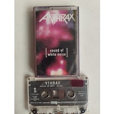 Plakperest Anthrax – Sound Of White Noise - 1993 Türkiye Basım 2. El Kaset Albüm