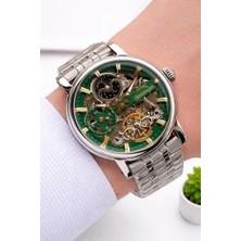 Slazenger SL.09.2611.1.370 Otomatik Çelik Gri 10 Atm 46 mm Erkek Kol Saati