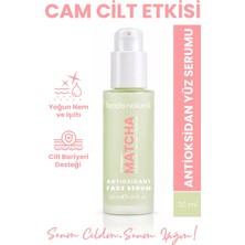 Bade Natural Matcha Antioksidan Cam Cilt (Glass Skin) Yoğun Nemlendirici Yüz Serumu 30 ml