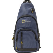 Mega Bag M 1007  Göğüs Çapraz Çanta Suya Dayanıklı Lacivert Ergonomik Tasarım