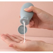 Nurimo 3'lü Sızdırmaz Banyo ve Kozmetik Dolum Seti - 3'lü 60 ml Uçak Kabin Boy Boş Şişe