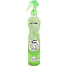 Agiva Fön Suyu 400 ml İnece Telli ve Yıpranmış Saçlar İçin İki Aşamalı Bakım Ürünü