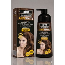 XI10 (Hızlı Boya) Beyaz Kapatıcı Şampuan Karamel 7.7 Şampuan (Anti White Formula) 300 Ml. Beyaz Kapatıcı