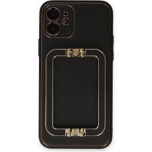 Yavuz Group Newface Apple iPhone 12 Kılıf Coco Elit Kapak - Siyah