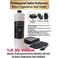 Mystic Profesyonel Krem Oksidan 1000 ml 20 Volüm %6 - Boya Uygulama Seti Hediyeli