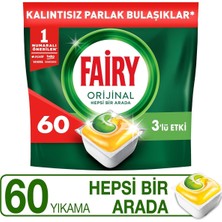 Fairy Hepsi Bir Arada Bulaşık Makinesi Deterjanı Kapsülü/tableti 60 Yıkama