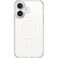 Mudanis Apple Iphone 17 Kılıf Magneticsafe Şeffaf Silikon - Şeffaf