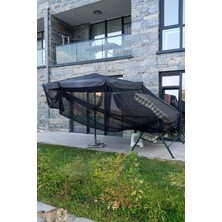 Çipiller Cibinlik Siyah 200X200 cm Battal Boy