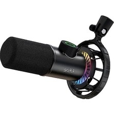Fadem Store Rgb Dinamik USB Mikrofon, Oyun ve Podcast Için Ideal