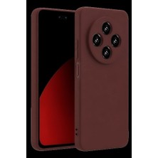 Mudanis Xiaomi Redmi 14C Kılıf First Silikon - Bordo