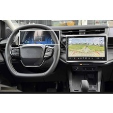 ECR MOBILE Ford Puma 2025-2026 Dijital Gösterge ve Navigasyon Uyumlu 9h Nano Ekran Koruyucu 2 Li Set