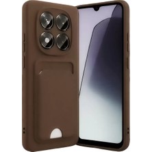 Motto Ticaret Newface Xiaomi Redmi Note 15 Pro 4g Kelvin Kartvizitli Silikon - Kahverengi