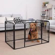 Fadem Store Köpek Yavrusu Taşıma Kutusu, 122 x 80 x 70 Cm, Siyah
