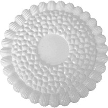 Ookay Led 24W Kristal Çiçek Dekoratif Panel Beyaz Renk 8l