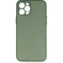 Yavuz Group Newface Apple iPhone 12 Pro Max Kılıf Pp Ultra Ince Kapak - Yeşil