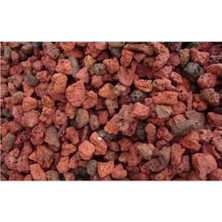 Fadem Store Kırmızı Pomza Taşı, 10 Litre 3-8 mm Boyutlarında, Volkanik