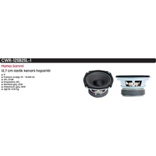 Sammi CWR-125B25L-1 13 cm 25 W 8 Ohm Yedek Hoparlör