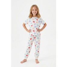 Isobel Kalp Baskılı %100 Pamuk Kız Çocuk Pijama Takımı