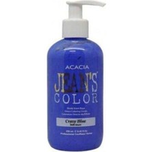 ACACIA JEAN'S COLOR Jean's Color Deli Mavi 250 ML Saç Boyası Amonyaklı Canlı Renkler İçin Etkili Uygulama