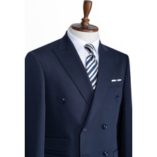 İlayda Emir Luxury, Slimfit, Kruvaze, Kırlangıç Yaka, Erkek Takım Elbise