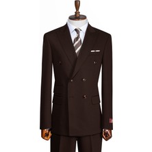 İlayda Emir Luxury, Slimfit, Kruvaze, Kırlangıç Yaka, Erkek Takım Elbise