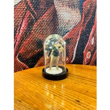Makinafleo Işıklı Fanus Içinde Kişiye Özel 3D Çift Figür (10CM)