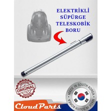 CloudParts Samsung Elektrikli Süpürgeler ile Uyumlu Teleskobik Boru (Uyumluluğunu SORUNUZ)C61