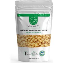 Bonatelli Organik Boncuk Makarna 200 G | Bebek Makarna +8 Ay