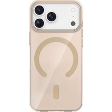 MobaxAksesuar Apple iPhone 17 Pro Kılıf M-Safe Şarj Özellikli Ultra Ince Sert Pc Blank Kapak