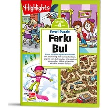 Dikkat Atölyesi Yayınları 4. Seviye Farkı Bul Dikkat Geliştiren Etkinlikler