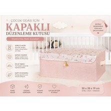 Tex Republic Alas Baby Çok Amaçlı Maxi Kapaklı Kutu Düzenleyici (50X38X19 Cm)