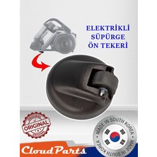 CloudParts Samsung Elektrikli Süpürgeler ile Uyumlu Ön Teker (Uyumluluğunu SORUNUZ)C47