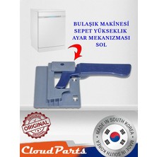 CloudParts Samsung Bulaşık Makineleri ile Uyumlu Sepet Yükseklik Ayarlama Mekanizması Sol (Uyumluluğunu Sorunuz) C12