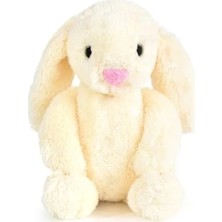 Fadem Store 45 cm Uzun Kulaklı Yumuşak Tavşan Oyuncak, Çocuklar Için Sarılmalık Uyku Arkadaşı