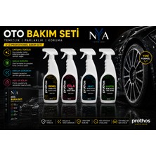 Nya Group 4’lü Oto Bakım Seti – Komple Temizlik, Parlaklık ve Koruma Bir Arada!