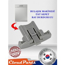 CloudParts Samsung Bulaşık Makineleri ile Uyumlu Üst Sepet Ray Durdurucu (Uyumluluğunu Sorunuz) C10