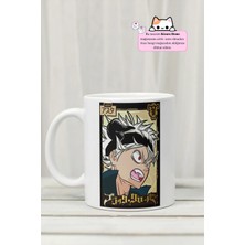 Kizaru Home Black Clover - Asta Anime Tasarım Baskılı Porselen Kupa Bardak