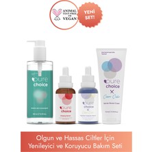 Pure Choice Olgun ve Hassas Ciltler Için Yenileyici ve Koruyucu Bakım Seti