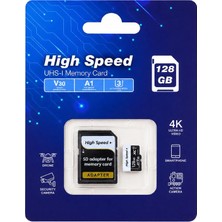 OEM Elba High Speed 128GB A1 V30 U3 Micro Hafıza Kartı CLASS10