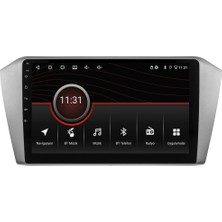 Carvocal Volkswagen Passat B8 Android Multimedya Sistemi (2015-2023) CRV-4574XR Gri Çerçeve