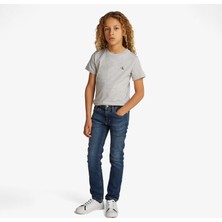 Calvin Klein Çocuk Mavi Pantolon
