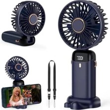 Fadem Store Mini Vantilatör, Şarjlı ve Taşınabilir, Ergonomik Tasarım
