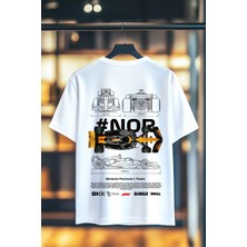 Book OrBook Norrıs Mclaren Formula 1 | %100 Pamuk Sırt Baskılı Heavy Cotton Premıum Kalite T-Shırt (Y356)