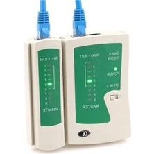 Fadem Store RJ11 RJ45 Kablo Tester, Ethernet Kablo Kontrol Cihazı