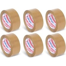 Fadem Store 24 Adet 45 mm x 100 mt Kahve Koli Bandı, Güçlü Yapıştırma