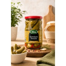 Yöre Kornişon Turşusu 650 gr (Süzme 380 Gr)
