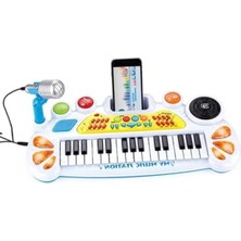 Fadem Store Müzik Eğlencesi: 45 cm Elektronik Org ve Mikrofon
